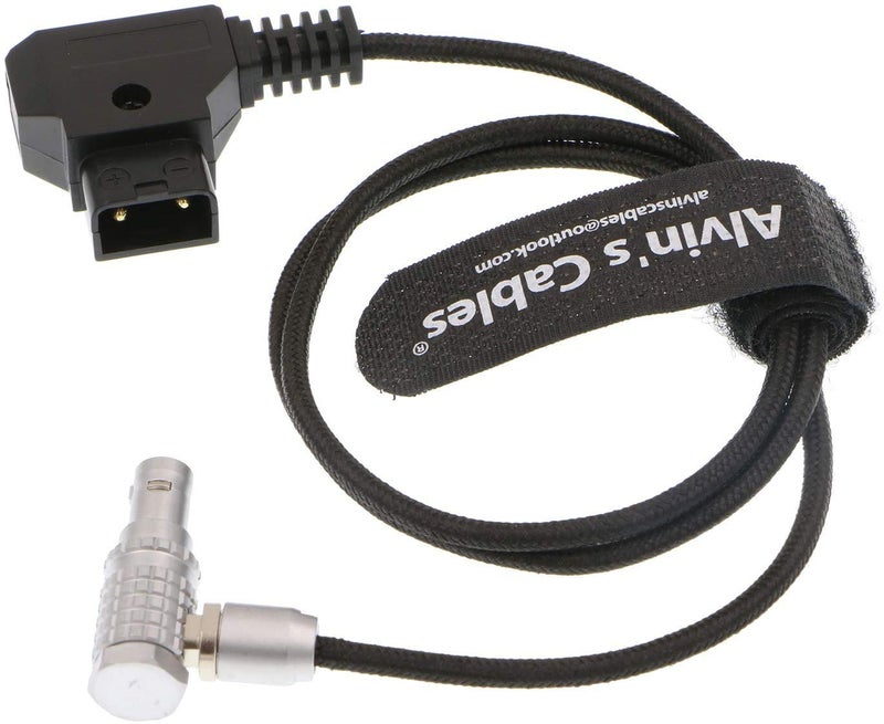 Alvin's Cables Anton D-TAP to 2 pin Male Power Cable for Teradek ARRI (Right Angle 2 Pin Flexible Cable) - Image 2